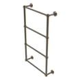 thumbnail image 1 of Waverly Place Collection 4 Tier Ladder Towel Bar with Smooth Accents - Antique Brass / 24 Inch, 1 of 11