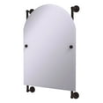 thumbnail image 1 of Waverly Place Collection Arched Top Frameless Rail Mounted Mirror in Antique Bronze, 1 of 2