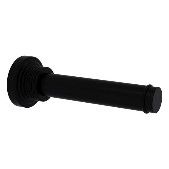 Waverly Place Collection Horizontal Reserve Roll Toilet Paper Holder - Matte Black