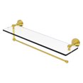 thumbnail image 1 of Waverly Place Collection Paper Towel Holder with Glass Shelf - Polished Brass / 22 Inch, 1 of 11