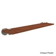 thumbnail image 1 of Waverly Place Collection Solid IPE Ironwood Shelf - Antique Pewter / 22 Inch, 1 of 5