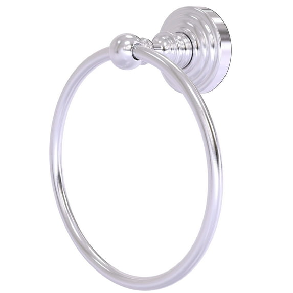 Waverly Place Collection Towel Ring in Satin Chrome
