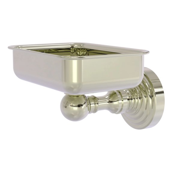 Waverly Place Collection Wall Mounted Soap Dish in Polished Nickel