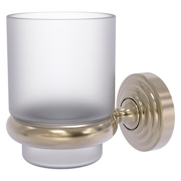 Waverly Place Collection Wall Mounted Tumbler Holder in Antique Pewter