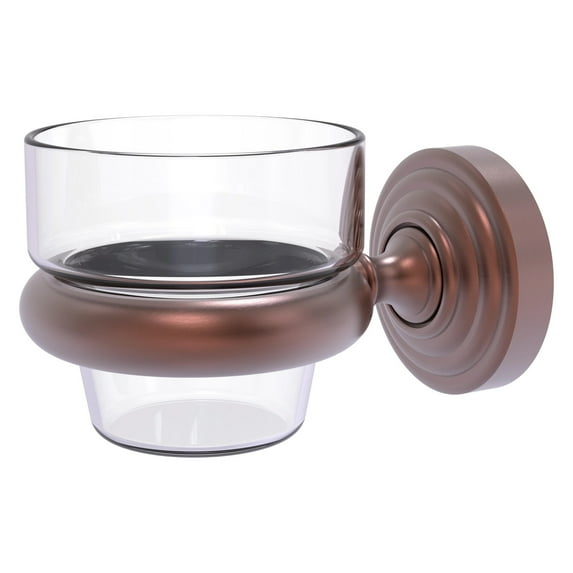 Waverly Place Collection Wall Mounted Votive Candle Holder in Antique Copper