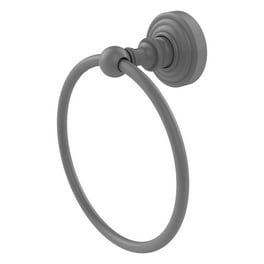 Delta Ara Towel Ring Matte Black
