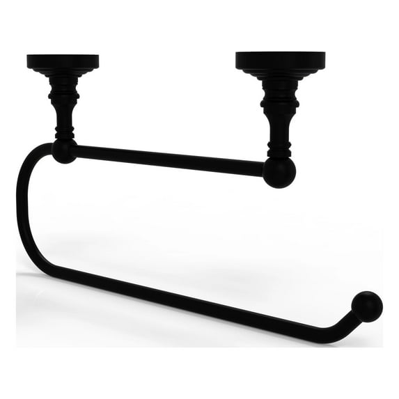 Waverly Place Under Cabinet Paper Towel Holder - Matte Black