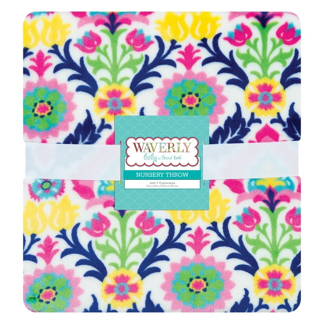 Waverly Santa Maria Plush Throw Blanket