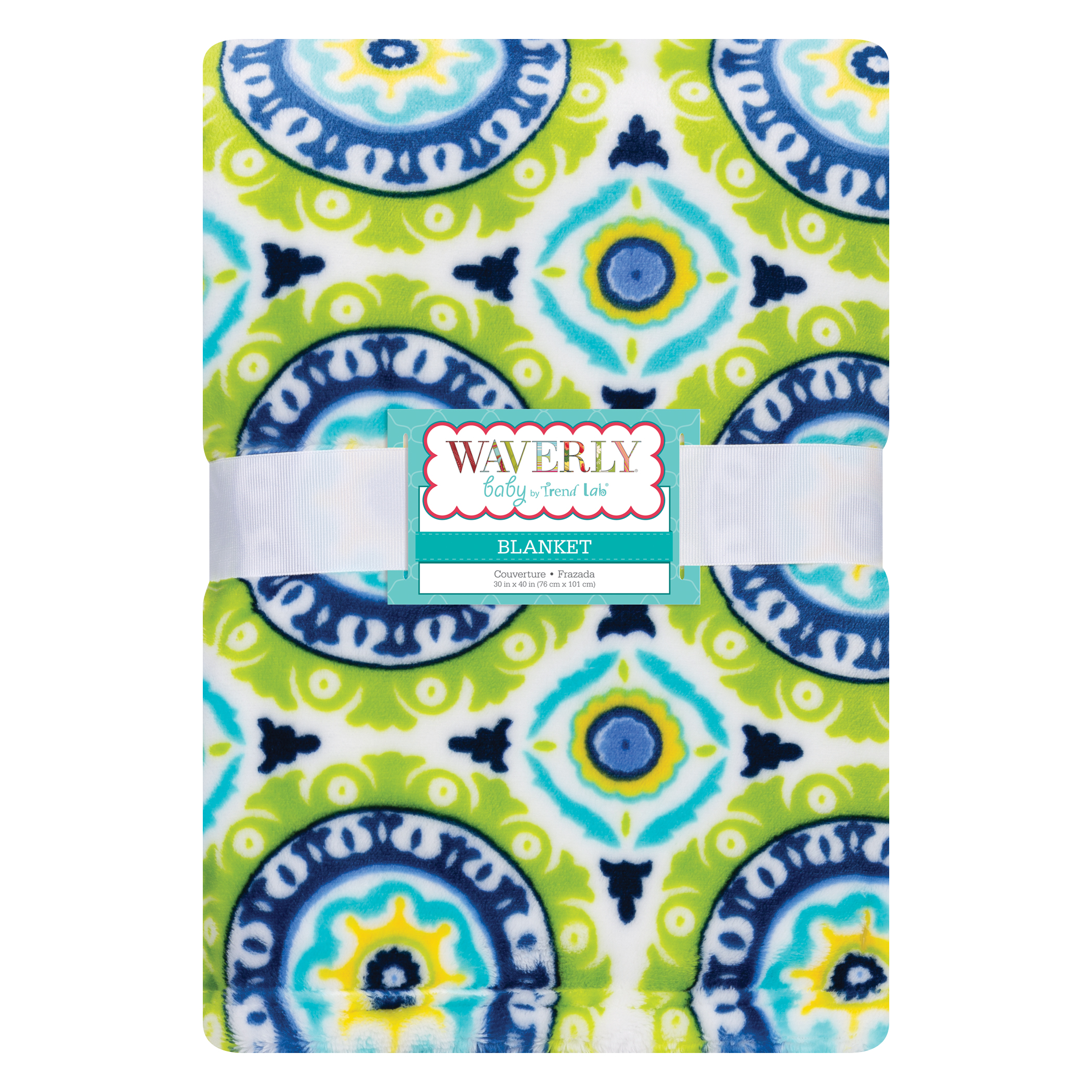Waverly Solar Flair Plush Baby Blanket