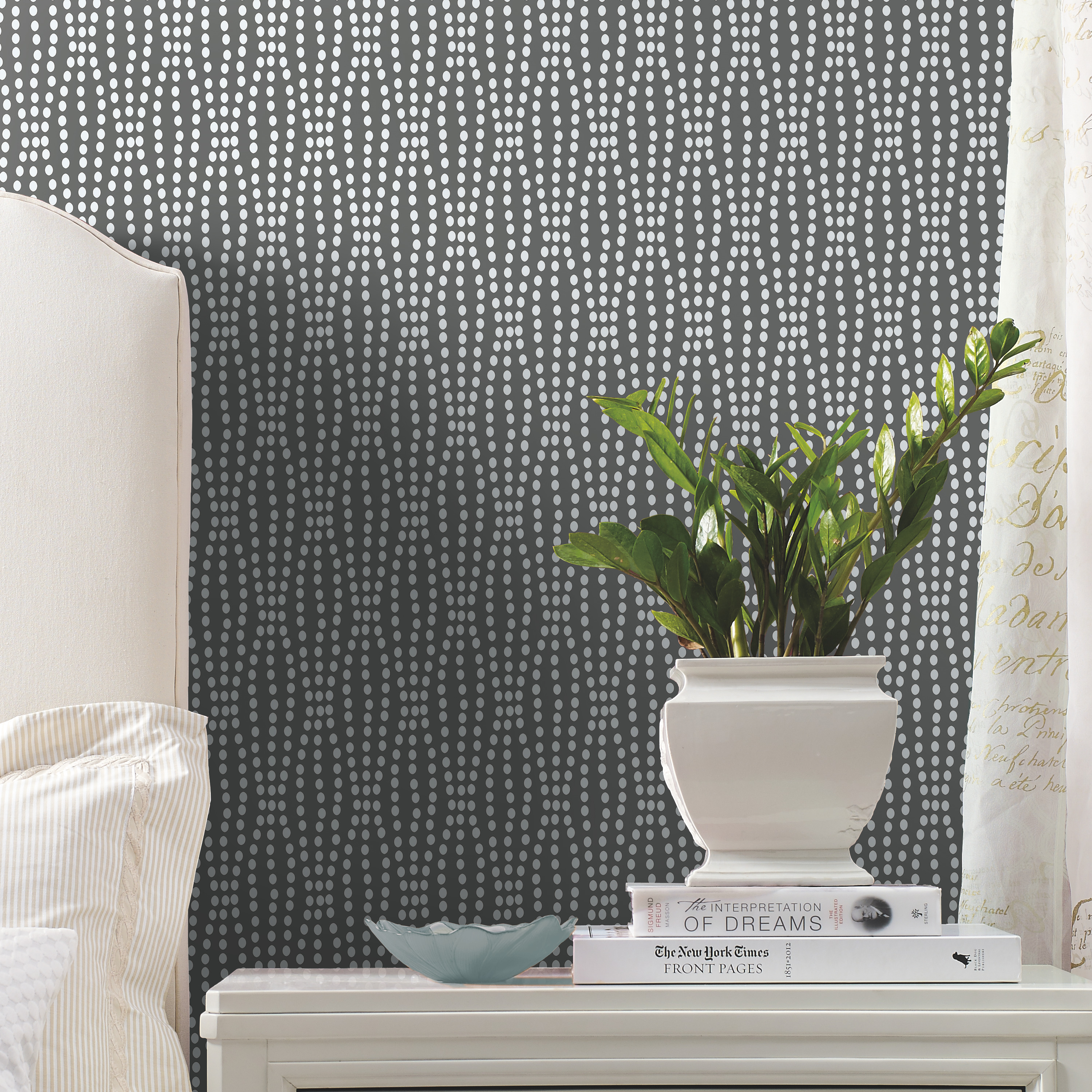 Waverly Strands Peel & Stick Wallpaper By RoomMates