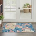 thumbnail image 1 of Waverly Sun N' Shade Indoor/Outdoor Blue 2'3" x 3'9" Area Rug, (2x4), 1 of 8