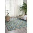 thumbnail image 1 of Waverly Sun N' Shade Indoor/Outdoor Jade 8'6" x SQUARE Area Rug, (9 Square), 1 of 6