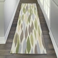 thumbnail image 1 of Waverly Sun N' Shade Indoor/Outdoor Modern Abstract Violet 2'3" x 8' Area Rug, (8' Runner), 1 of 8