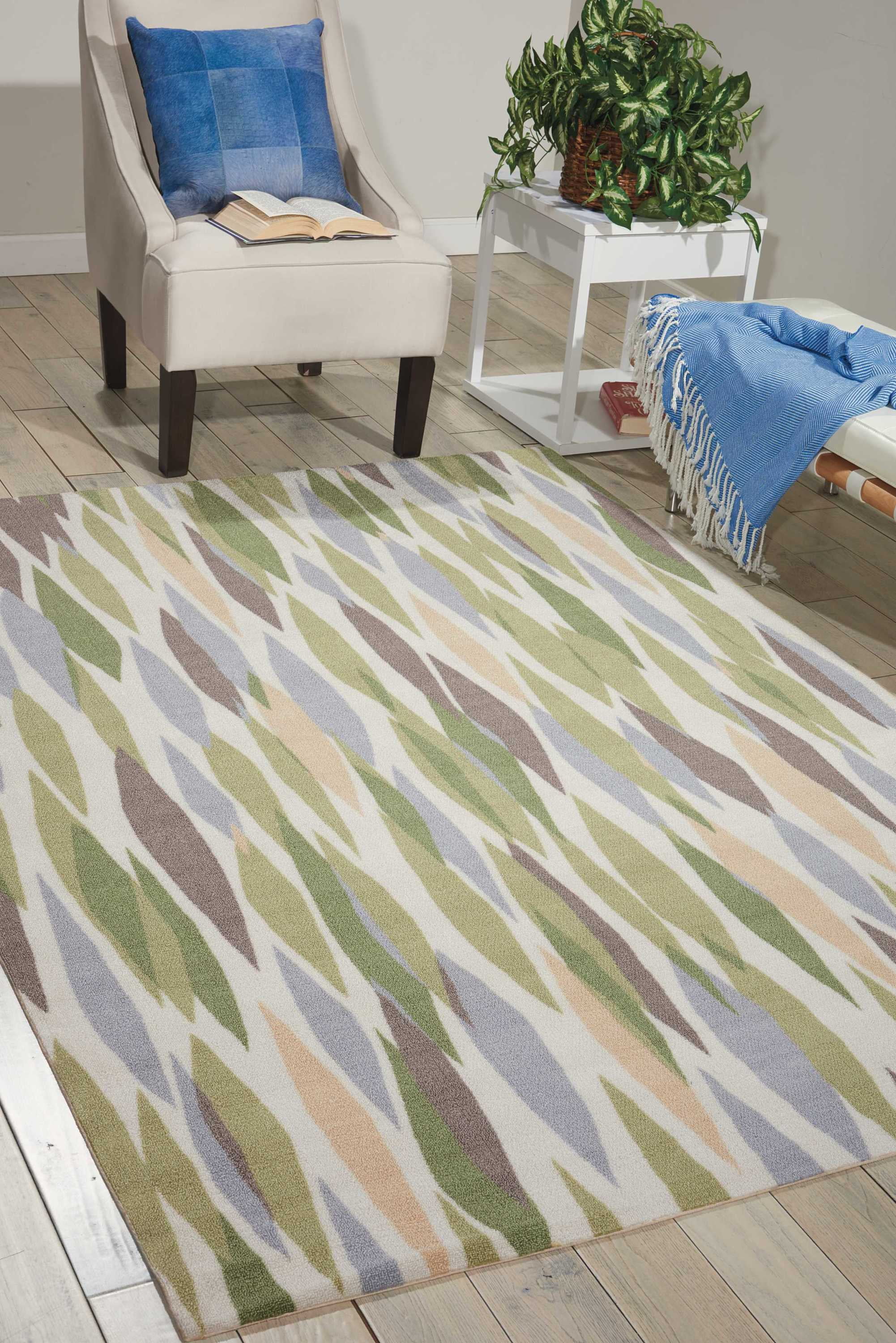 Violet Traditional Medium Rectangular Synthetic Rug