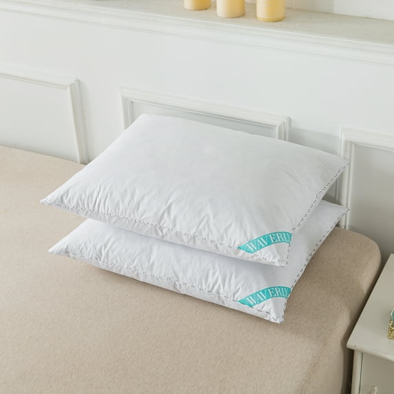 Waverly Twin Pack Poke-Free Nano Feather™ Pillows - Standard/Queen