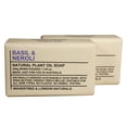 thumbnail image 1 of Wavertree & London Basil & Neroli Triple Milled 7oz. soap bars (2). 100% Naturally derived, 1 of 7