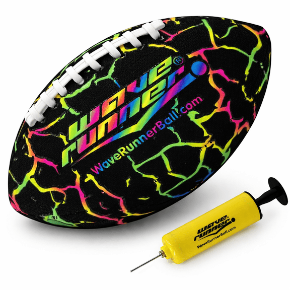 Wave Runner Grip It, Size 9.25in - Water Football, Pool Toys, Beach Games, Kids Outdoor Summer Fun