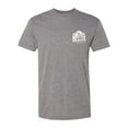 thumbnail image 1 of Waves American-Made Tri-Blend T-Shirt - White Logo - Athletic Grey - S, 1 of 1