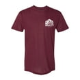 thumbnail image 1 of Waves American-Made Tri-Blend T-Shirt - White Logo - Cranberry - M, 1 of 1