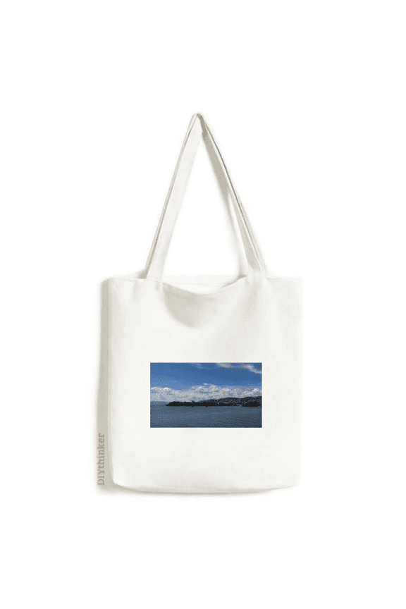 Waves And Reefs Photography Tote Canvas Bag Shopping Satchel Casual Handbag