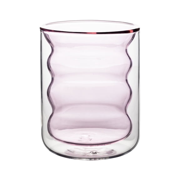 Waves Blush Water Glass - Set of 4