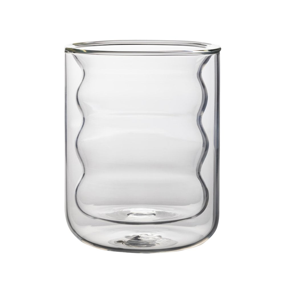 Waves Clear Water Glass - Set of 4 - Walmart.com