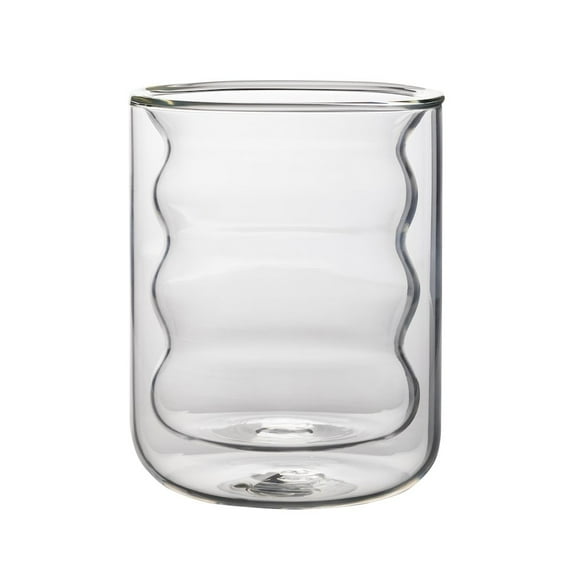 Waves Clear Water Glass - Set of 4