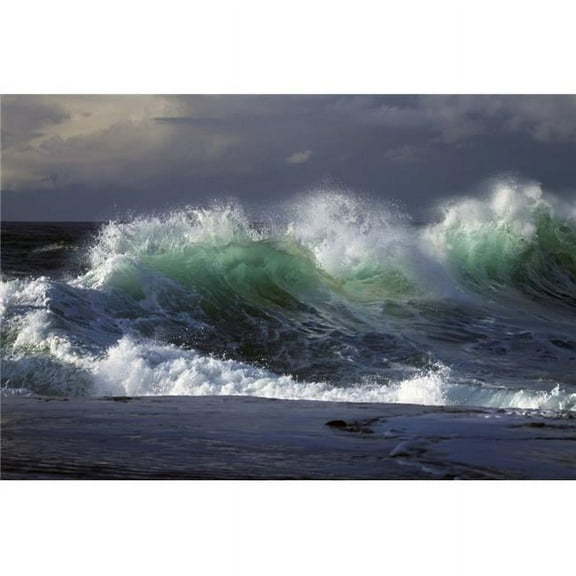 Waves Crashing On Cape Kiwanda Poster Print by Natural Selection Craig Tuttle, 36 x 24 - Large