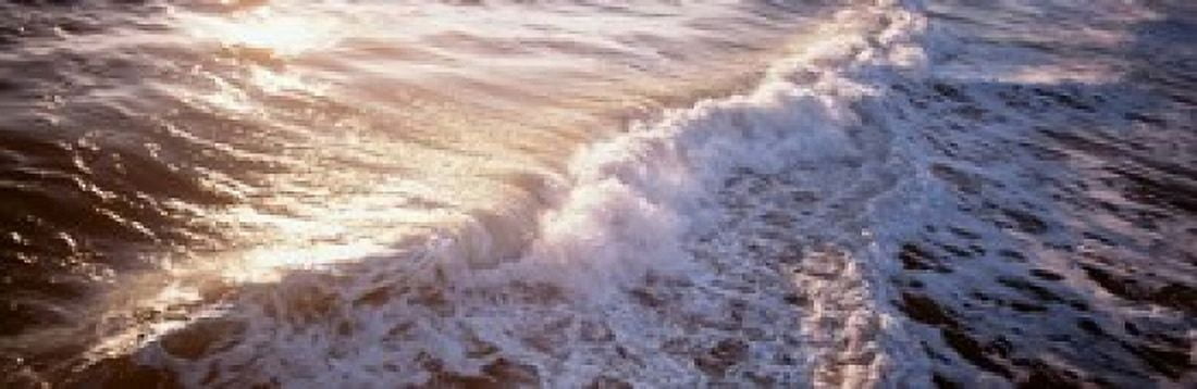 Waves FL USA Canvas Art - Panoramic Images (18 x 6)