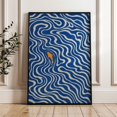 thumbnail image 1 of Waves Geometric Poster, 1 of 5