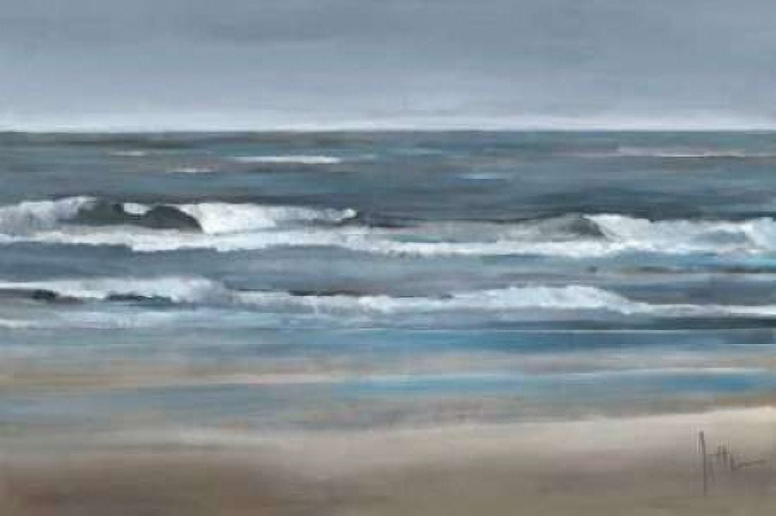 Waves II Canvas Art - Jettie Roseboom (24 x 36)