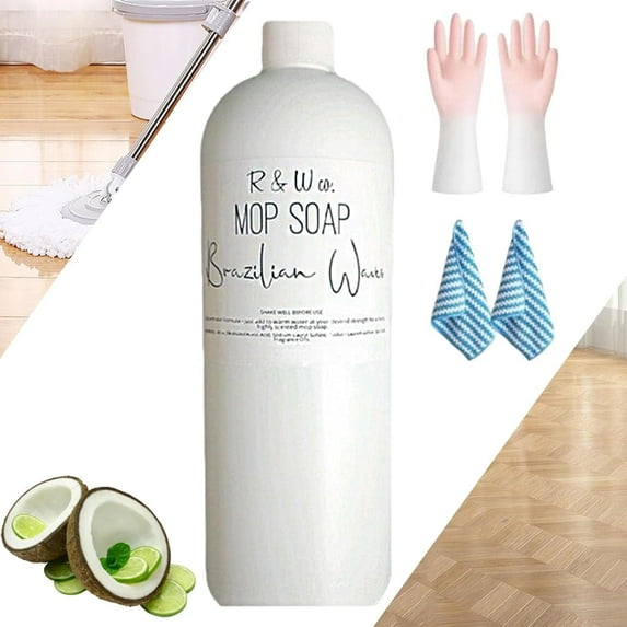 Waves Mop Soap, R&w Mop Soap Waves, Blyhiss Aroma Mop Soap, Mop Soap for Floor Cleaning, Multipurpose Mop Soap for Home Cleaning, Multisurface Bathroom & Kitchen Cleaner (1, 120ml)