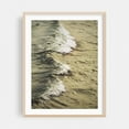 thumbnail image 1 of Waves - Pensacola Beach Florida Photography Waves Ocean Seascape Water Coast Beach Nature Oak Framed Wall Art Print 16 x 20 inches, 1 of 1