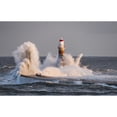 thumbnail image 1 of Waves Splashing Against Roker Lighthouse At The End Of A Pier; Sunderland  Tyne And Wear  England by John Short / Design, 1 of 1