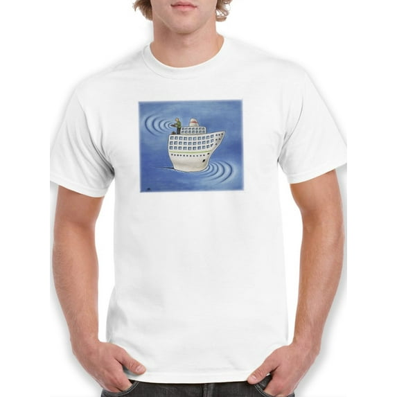 Waves T-Shirt Men -Askin Ayrancioglu Designs, Male XX-Large