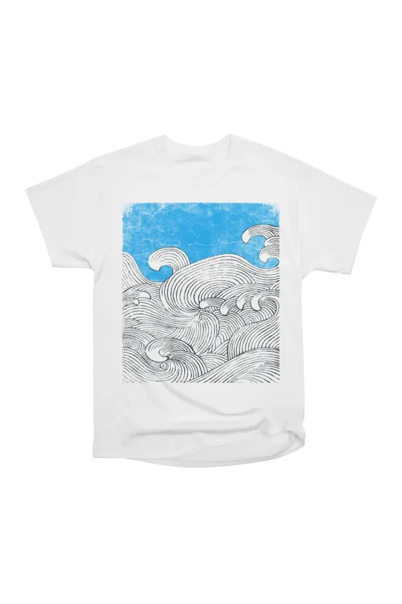 Waves T-Shirt Tee Gift For Him Merch For Her Apparel For Friend 13