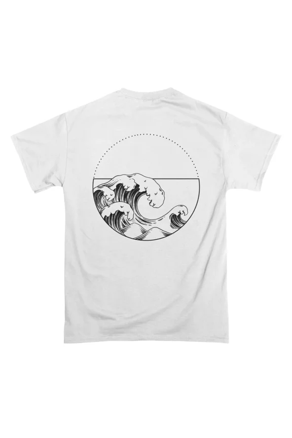Waves T-Shirt Tee Gift For Him Merch For Her Apparel For Friend 1