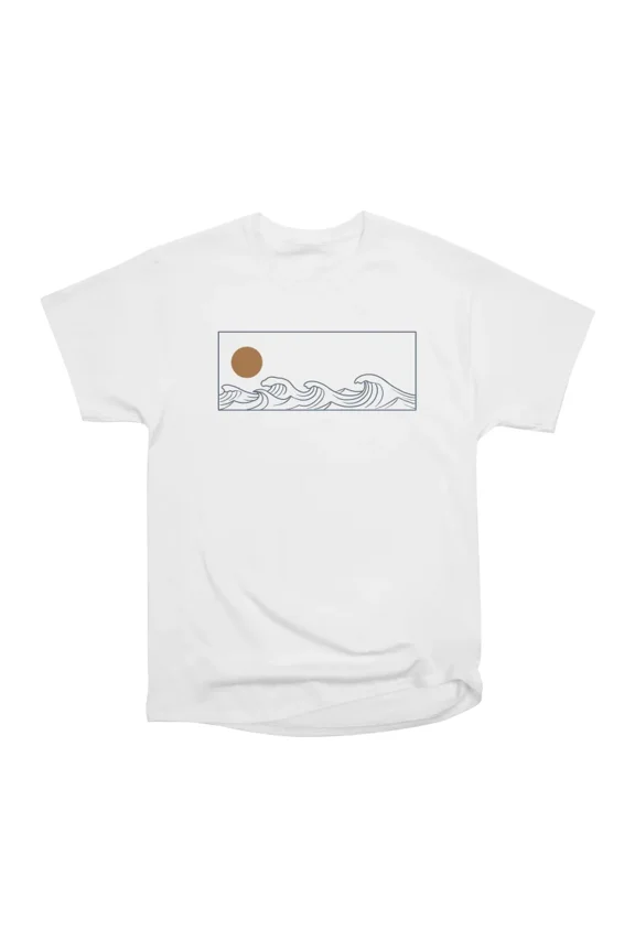 Waves T-Shirt Tee Gift For Him Merch For Her Apparel For Friend 4