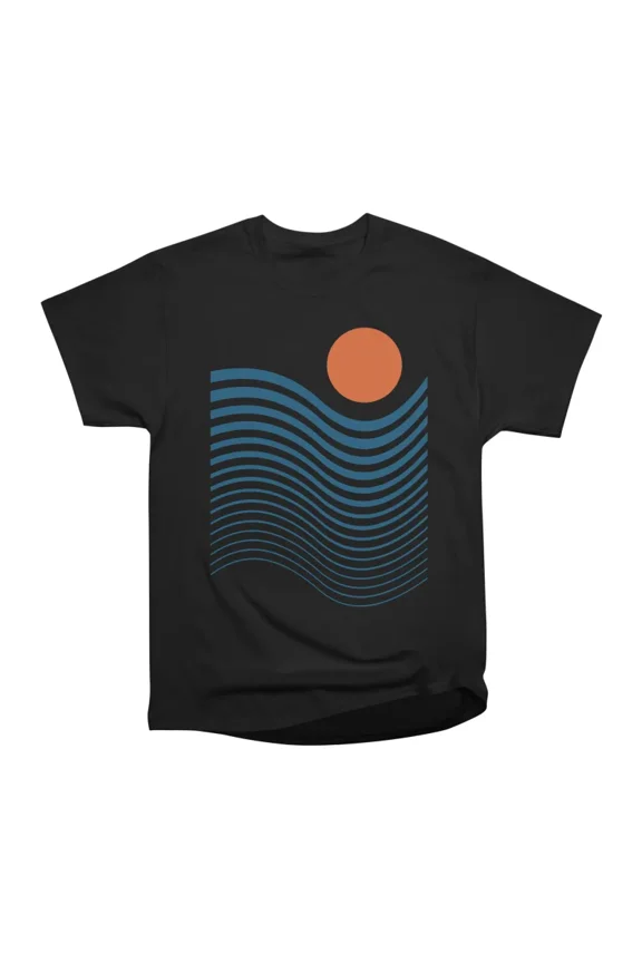 Waves T-Shirt Tee Gift For Him Merch For Her Apparel For Friend 8
