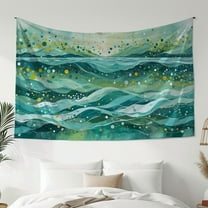 Waves Tapestry Sea Tapestry Ocean Tapestry Blue Tapestry Wall Hanging for Home Bedroom Decor