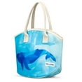 Waves of Change Insulated Recycled Plastic, Medium Lunch Bag 8 Can