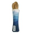 Waves of Change Reusable Bamboo Utensil Set and Pouch of Recycled