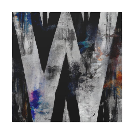 "Waves of Reflection 1940" - Canvas