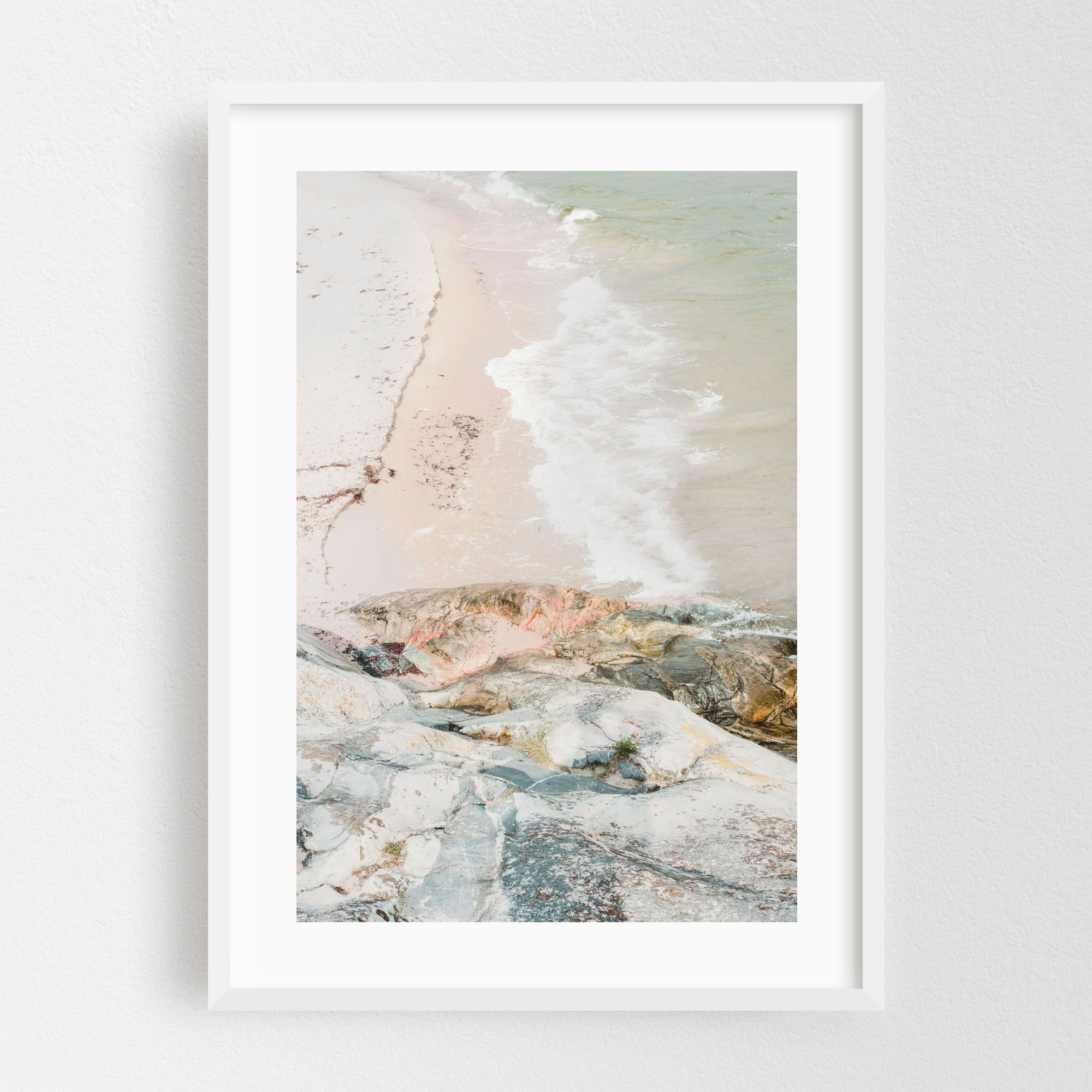 Waves and rocks - Sandhamn Stockholm County Sweden Photography Beach Coastal Seascape Ocean ...
