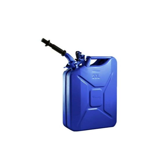 Wavian 3012 5.3 Gallon 20 Liter Authentic CARB Jerry Can with Spout, Blue