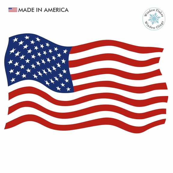 Waving American Flag