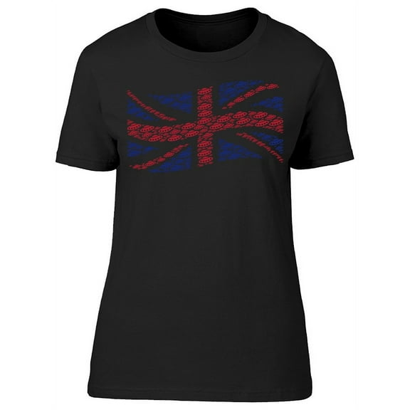 Waving British Flag Ufo Tee Women's -Image by Shutterstock