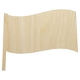 thumbnail image 1 of Waving Checkered Flag Wood Shape Unfinished Piece Cutout Craft DIY Projects - 4.70 Inch Size - 1/4 Inch Thick, 1 of 7