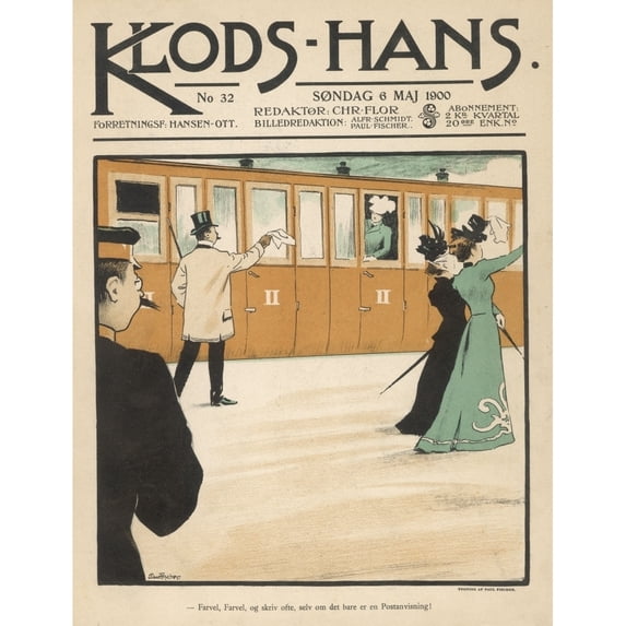 Waving Goodbye Poster Print By Mary Evans Picture Library (18 X 24)