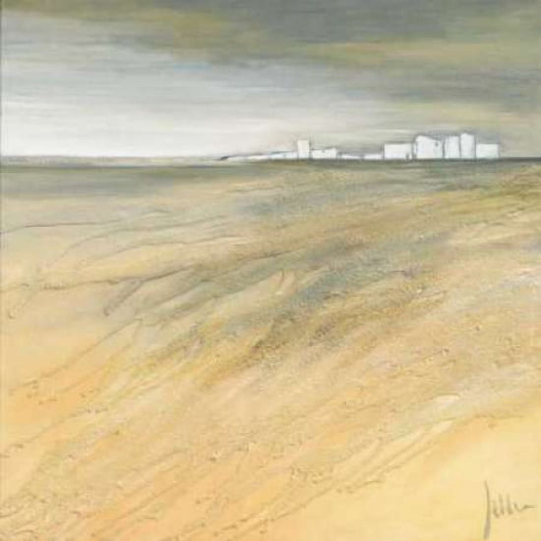 Waving landscape II Canvas Art - Jettie Roseboom (24 x 24)